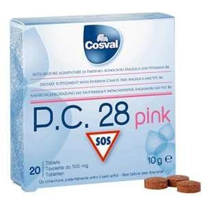 Cosval P.C. 28 PINK - bei Frauenleiden